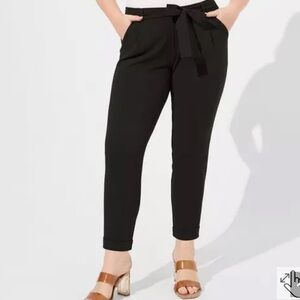 Torrid Studio Pull on Belted Pant 3X